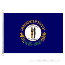 Kentucky flag 90*150cm 100% polyster